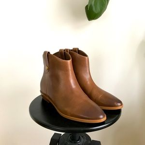 SOLD* Michael Kors Ashton Brown Leather Boots